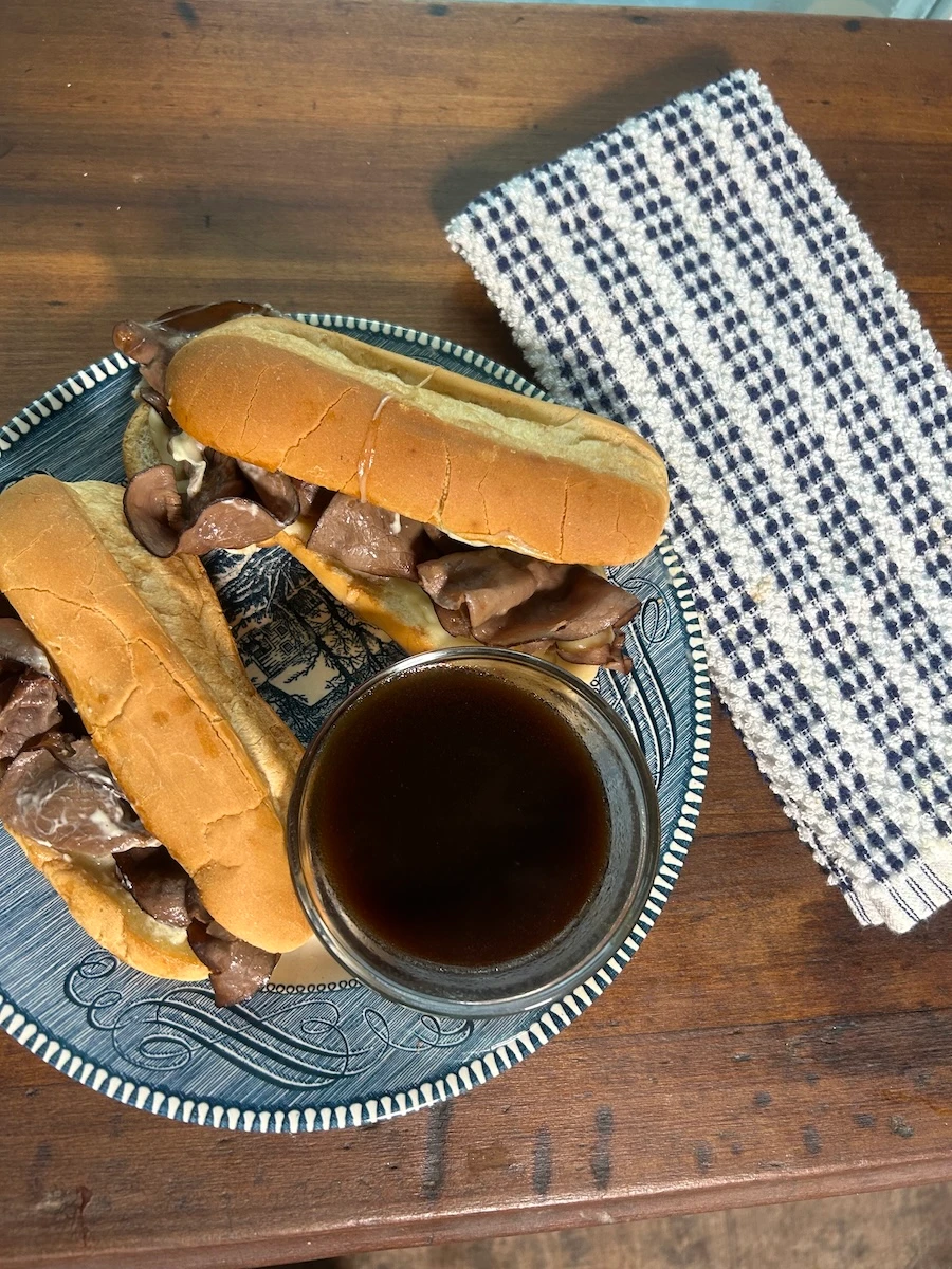 Easy French Dip Sandwiches
