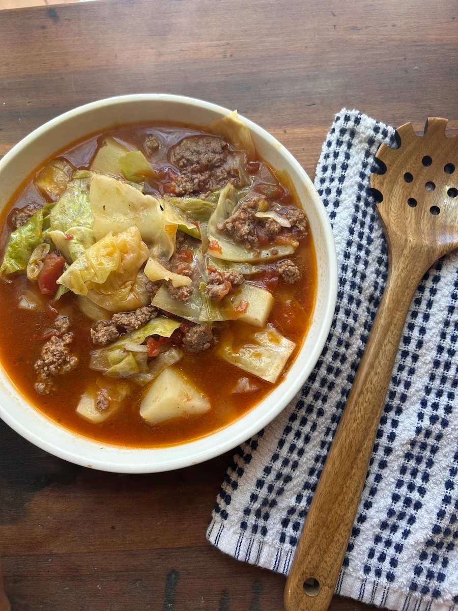 Old Fashioned Hamburger Soup
