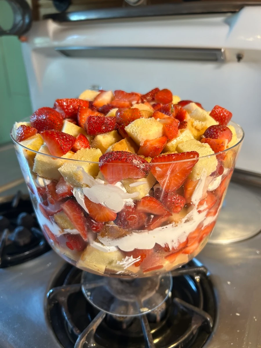 Strawberry Trifle
