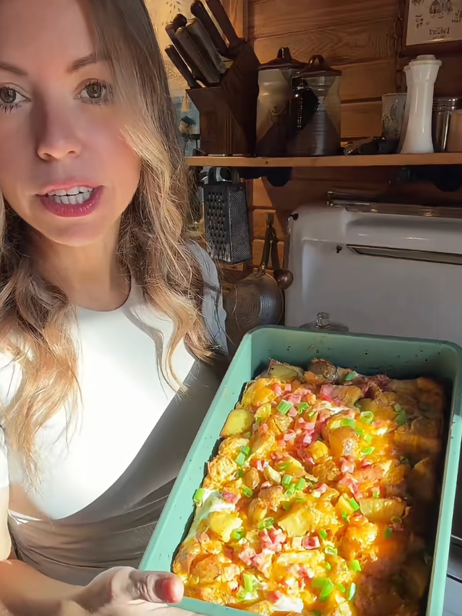 Everything but the Kitchen Sink Breakfast Casserole